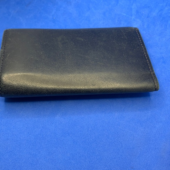 Burberry- black leather vintage Key Holder Case - Picture 6 of 6